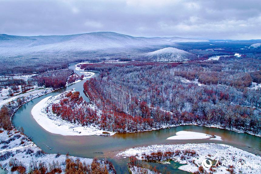 内蒙古根河：雪景如画